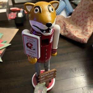 Washington State University Cougars Butch Nutcracker NWT